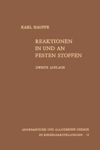 Produktbild: Reaktionen in und an festen Stoffen