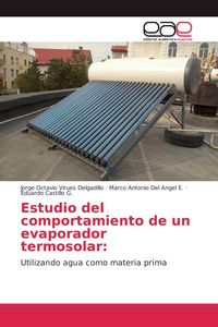 Produktbild: Estudio del comportamiento de un evaporador termosolar: