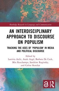 Produktbild: An Interdisciplinary Approach to Discourse on Populism