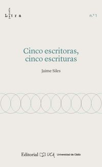Produktbild: Cinco escritoras, cinco escrituras