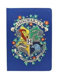 Produktbild: Harry Potter: Hogwarts Crest Embroidered Journal