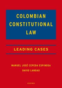 Produktbild: Colombian Constitutional Law