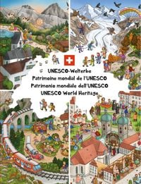 Produktbild: UNESCO-Welterbe Wimmelbuch Schweiz