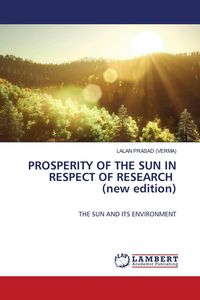 Produktbild: PROSPERITY OF THE SUN IN RESPECT OF RESEARCH (new edition)