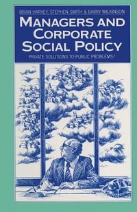 Produktbild: Managers and Corporate Social Policy