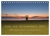 Produktbild: Ruhe und Gelassenheit 2027 (Tischkalender 2027 DIN A5 quer), CALVENDO Monatskalender