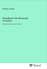 Produktbild: Handbuch f&uuml;r Reisende in Italien