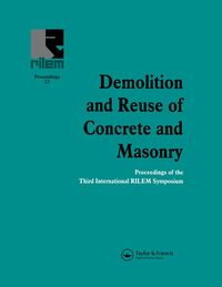 Produktbild: Demolition and Reuse of Concrete and Masonry