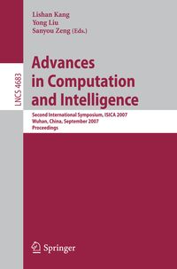 Produktbild: Advances in Computation and Intelligence