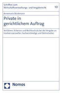 Produktbild: Private in gerichtlichem Auftrag