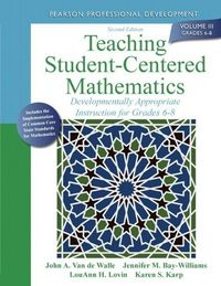 Produktbild: Van de Walle, J: Teaching Student-Centered Mathematics