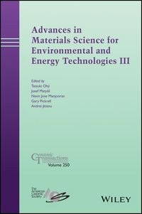 Produktbild: Advances in Materials Science for Environmental and Energy Technologies III