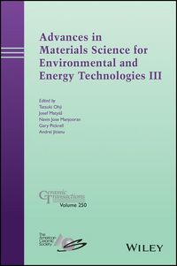 Produktbild: Advances in Materials Science for Environmental and Energy Technologies III
