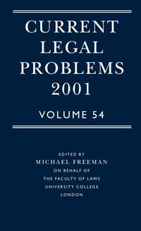 Produktbild: Current Legal Problems 2001: Vol 54