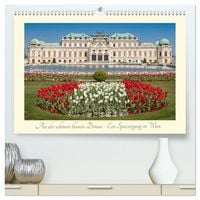 Produktbild: An der sch&ouml;nen blauen Donau - Ein Spaziergang in Wien (hochwertiger Premium Wandkalender 2026 DIN A2 quer), Kunstdruck in Hochglanz