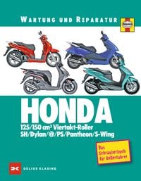 Produktbild: HONDA 125/150 cm3 Viertakt-Roller