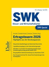 Produktbild: SWK-Spezial Ertragsteuern 2026
