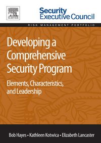 Produktbild: Developing a Comprehensive Security Program
