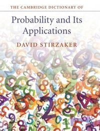 Produktbild: The Cambridge Dictionary of Probability and Its Applications