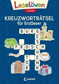 Bild vom Artikel Leselöwen Kreuzworträtsel für Erstleser - 1. Klasse (Marineblau) vom Autor Loewe Lernen und Rätseln