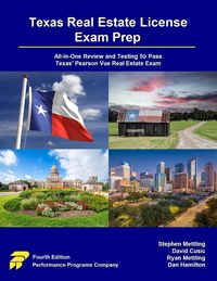 Produktbild: Texas Real Estate License Exam Prep: All-in-One Review and Testing to Pass Texas' Pearson Vue Real Estate Exam