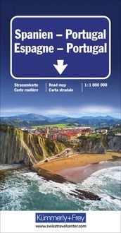 Bild vom Artikel Spanien - Portugal Strassenkarte 1:1 Mio vom Autor Hallwag Kümmerly+Frey AG