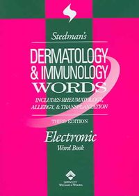 Bild vom Artikel Stedman's Dermatology & Immunology Words, Third Edition, on CD-ROM: Includes Rheumatology, Allergy, and Transplantation vom Autor Stedman's