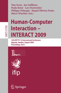 Produktbild: Human-Computer Interaction - INTERACT 2009