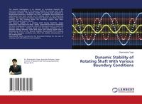Produktbild: Dynamic Stability of Rotating Shaft With Various Boundary Conditions