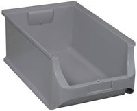 Produktbild: Allit 456277 Werkstatt Sichtlagerkasten LE-POEV 125KA-SG-FA stapelbar (L x B x H) 500 x 310 x 200 mm Grau 1 St.