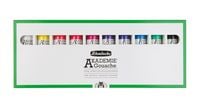 Produktbild: Schmincke Akademie Gouachefarben, Kartonset, 10 x 60 ml Tuben