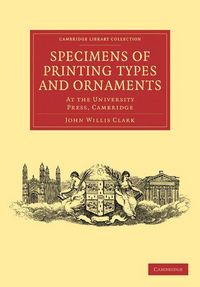 Produktbild: Specimens of Printing Types and Ornaments