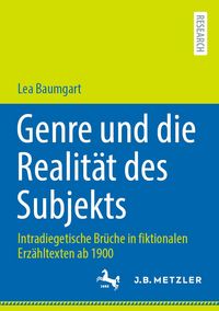 Produktbild: Genre und die Realit&auml;t des Subjekts