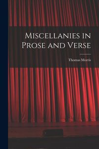 Produktbild: Miscellanies in Prose and Verse [microform]