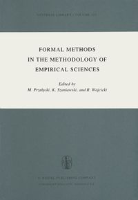 Produktbild: Formal Methods in the Methodology of Empirical Sciences
