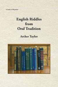 Produktbild: English Riddles in Oral Tradition