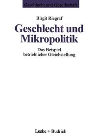 Produktbild: Geschlecht und Mikropolitik