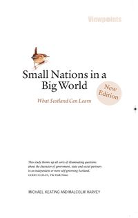 Produktbild: Small Nations in a Big World