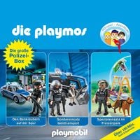 Produktbild: Die gro&szlig;e Polizei-Box, Folgen 28, 41 & 44: Den Bankr&auml;ubern auf der Spur / Sondereinsatz Geldtransport / Spezialeinsatz im Freizeitpark - Das Original