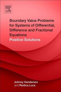 Produktbild: Henderson, J: Boundary Value Problems for Systems of Differe