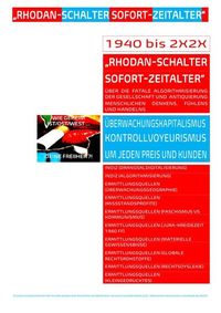 Produktbild: &bdquo;rhodan-Schalter Sofort-Zeitalter&ldquo; [wie Geheim Ist/ost/west Deine Freiheit?!]