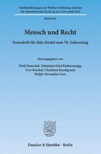 Produktbild: Mensch und Recht.
