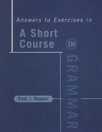 Produktbild: Short Course in Grammar, Answer Book