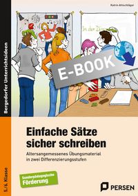 Produktbild: Einfache S&auml;tze sicher schreiben