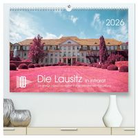 Produktbild: Die Lausitz im faszinierenden Infrarotlicht (hochwertiger Premium Wandkalender 2026 DIN A2 quer), Kunstdruck in Hochglanz