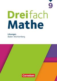 Produktbild: Dreifach Mathe - Baden-W&uuml;rttemberg - 9. Schuljahr