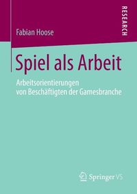 Produktbild: Spiel als Arbeit