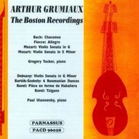 Produktbild: Arthur Grumiaux-The Boston Recordings
