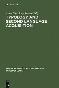Produktbild: Typology and Second Language Acquisition