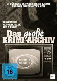 Produktbild: Das gro&szlig;e Krimi-Archiv / 21 spannungsgeladene Krimi-Stra&szlig;enfeger (Pidax Film- und H&ouml;rspielverlag) [9 DVDs]